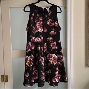 Bar III Purple Floral Dress